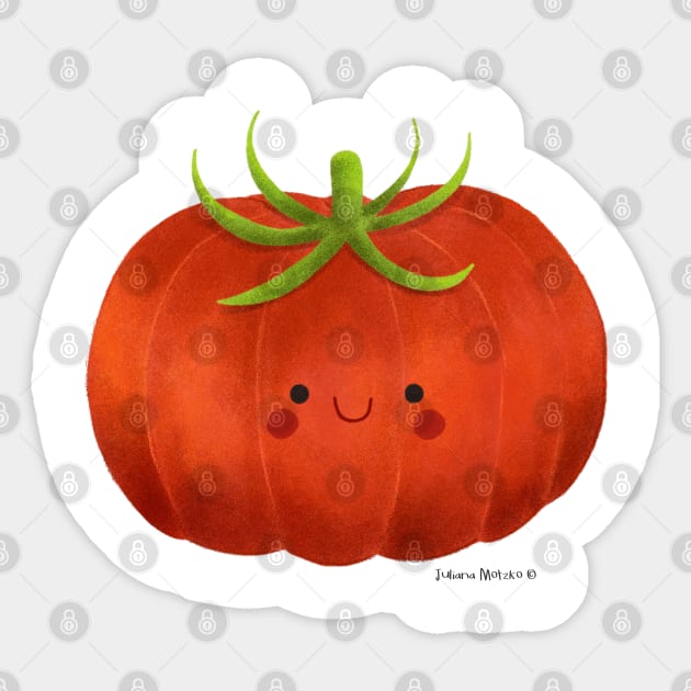 Heirloom Tomato Sticker by julianamotzko